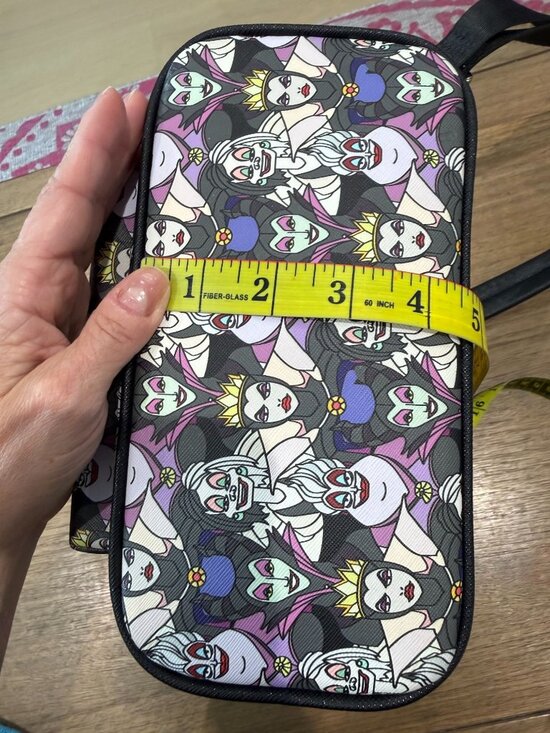 Loungefly Disney Villains All Over Print Mini Backpack featuring Maleficent, Urs